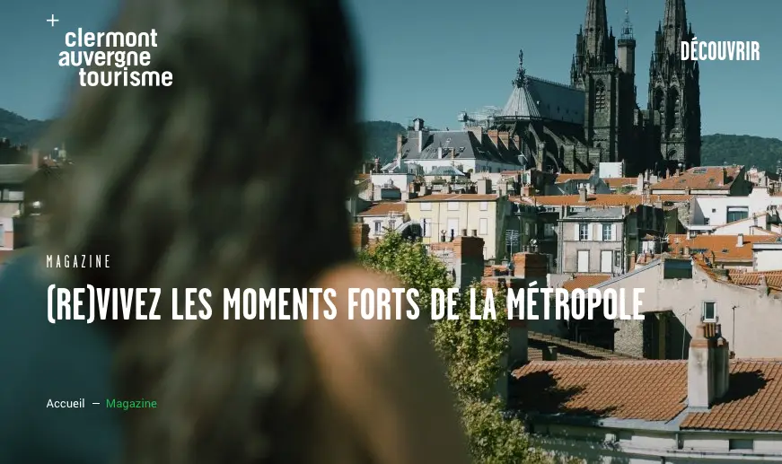 Tourisme métropolitain : Quels nouveaux enjeux pour Clermont Auvergne Métropole