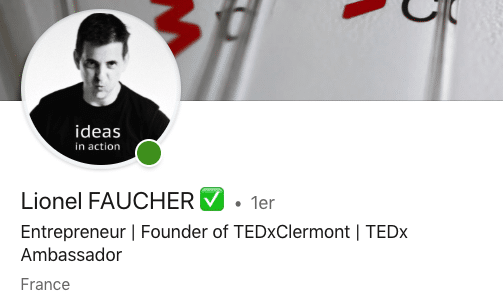 Lionel FAUCHER, nouvel ambassadeur TEDx pour la France !